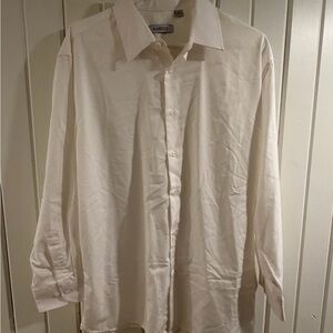 Men's Classic Cream Dress Shirt